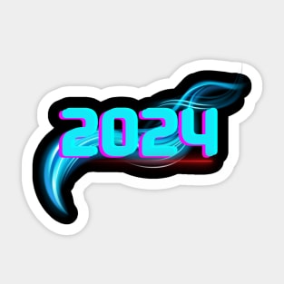 2024 - Gamers - Celebration - New Years - Birthday Sticker